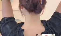 网红大夹子夹头发教程